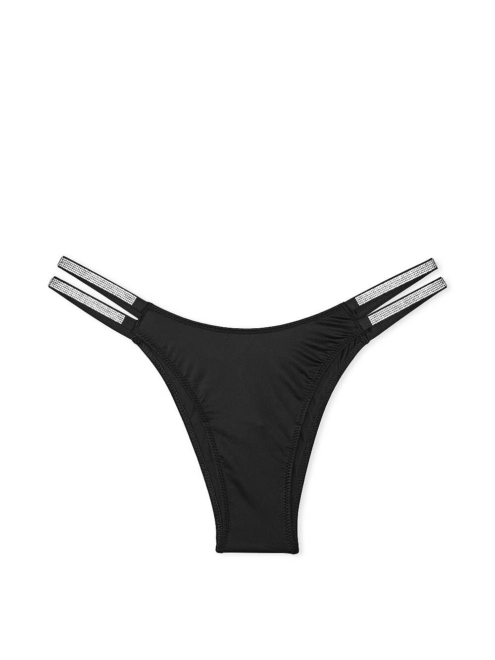 Трусики бразиліана Victoria's Secret Very Sexy Double Shine Strap Smooth Brazilian Panty 415887QB4 фото