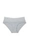 Хлопковые трусики хипхагер Victoria's Secret Lace Waist Cotton Hiphugger Panty 415961QBV фото 3